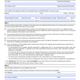 IRS Form 15112. Earned Income Credit Worksheet (CP 27) | Forms - Docs ...